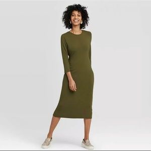 NWT A New Day Women’s Rib Knit Dress Size S